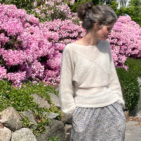 English Version of Dandelion Sweater pattern